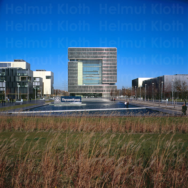 &copy; Helmut Kloth: Q1 - ThyssenKrupp Quartier Essen (Frener & Reifer - Brixen/Bressanone, Italy)